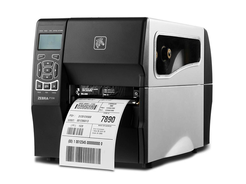 斑馬打印機打腕帶為何改熱轉印?